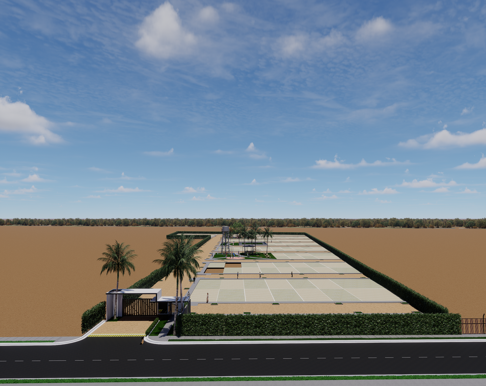 Plano de lotización interactiva Parques del Alba